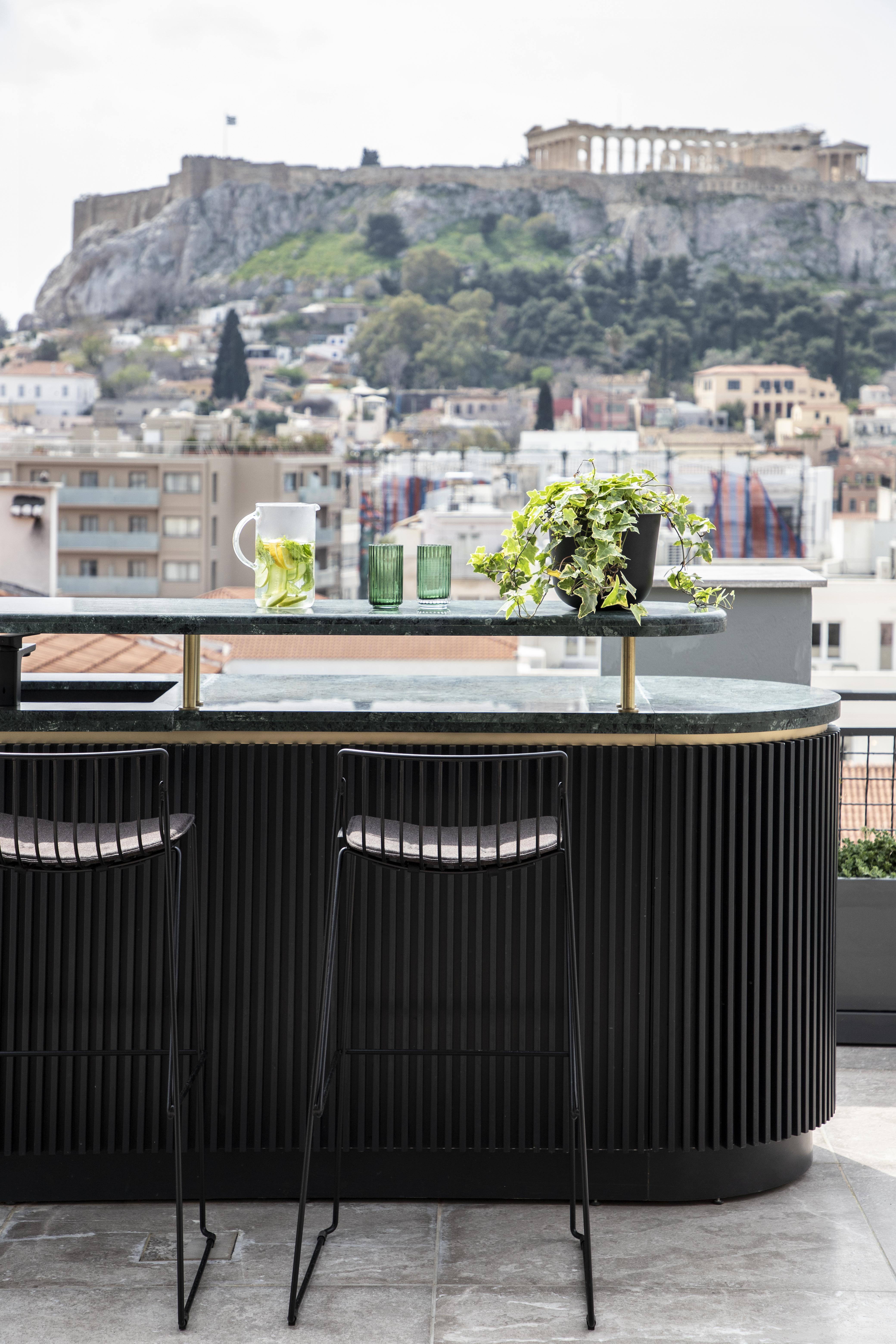 Perianth Hotel Афіни Екстер'єр фото A balcony